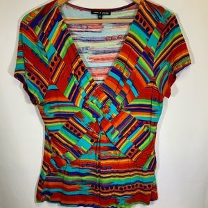 Multi colored Top
